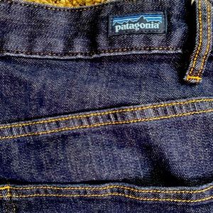 Button Front Slim Denim Patagonia Jeans